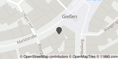 Auf Stadtplan Gießen, Lahn anzeigen