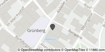 Auf Stadtplan Grünberg, Hessen anzeigen