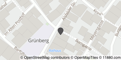 Auf Stadtplan Grünberg, Hessen anzeigen