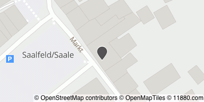 Auf Stadtplan Saalfeld, Saale anzeigen