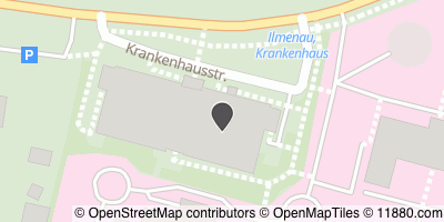Auf Stadtplan Ilmenau, Thüringen anzeigen