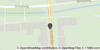 Auf Stadtplan Ilmenau, Thüringen anzeigen