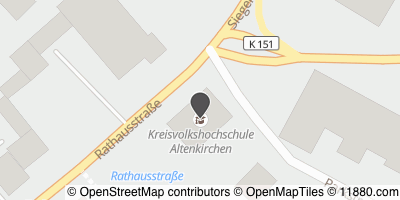 Auf Stadtplan Altenkirchen, Westerwald anzeigen