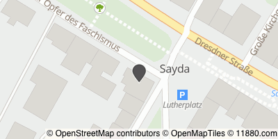 Auf Stadtplan Sayda anzeigen