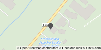 Auf Stadtplan Schmalkalden anzeigen