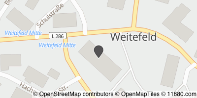 Auf Stadtplan Weitefeld anzeigen