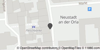 Auf Stadtplan Neustadt an der Orla anzeigen