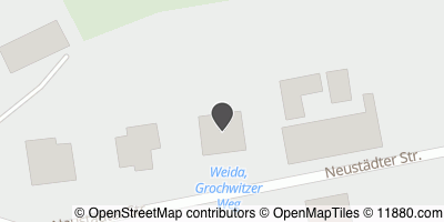 Auf Stadtplan Weida, Thüringen anzeigen