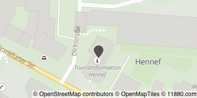 Auf Stadtplan Hennef, Sieg anzeigen