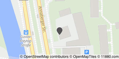 Auf Stadtplan Chemnitz, Sachsen anzeigen