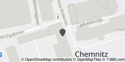 Auf Stadtplan Chemnitz, Sachsen anzeigen