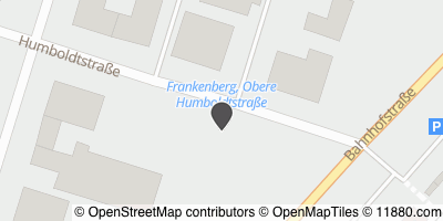Auf Stadtplan Frankenberg, Sachsen anzeigen