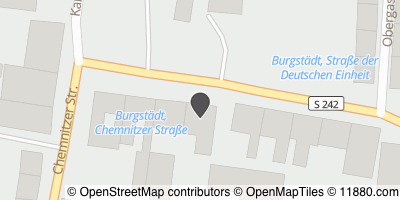 Auf Stadtplan Burgstädt, Sachsen anzeigen