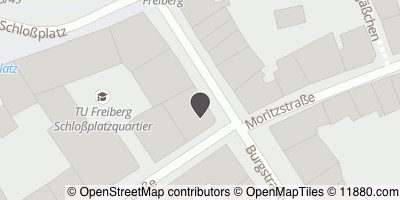 Auf Stadtplan Freiberg, Sachsen anzeigen