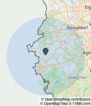 Kartendarstellung des Servicegebiets von Ersoylar