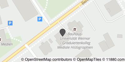 Auf Stadtplan Weimar, Thüringen anzeigen