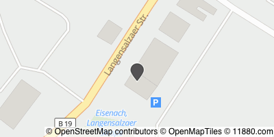 Auf Stadtplan Eisenach, Thüringen anzeigen