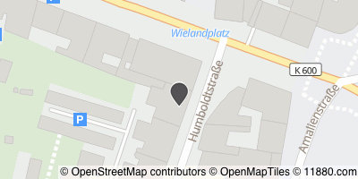 Auf Stadtplan Weimar, Thüringen anzeigen