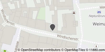 Auf Stadtplan Weimar, Thüringen anzeigen