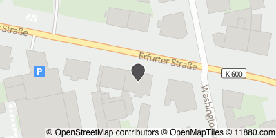 Auf Stadtplan Weimar, Thüringen anzeigen