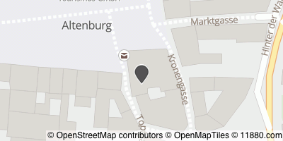 Auf Stadtplan Altenburg, Thüringen anzeigen