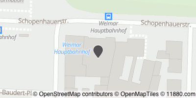 Auf Stadtplan Weimar, Thüringen anzeigen