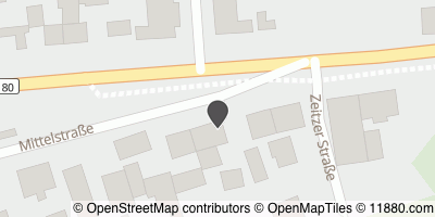 Auf Stadtplan Meuselwitz, Thüringen anzeigen