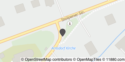 Auf Stadtplan Arnsdorf bei Dresden anzeigen