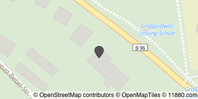 Auf Stadtplan Großpostwitz, Oberlausitz anzeigen