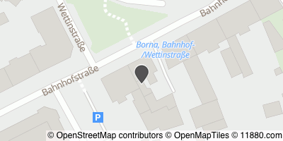 Auf Stadtplan Borna bei Leipzig anzeigen