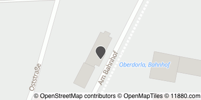 Auf Stadtplan Oberdorla anzeigen