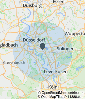 Kartendarstellung des Servicegebiets von Kehr2go