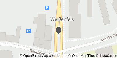 Auf Stadtplan Weißenfels, Saale anzeigen