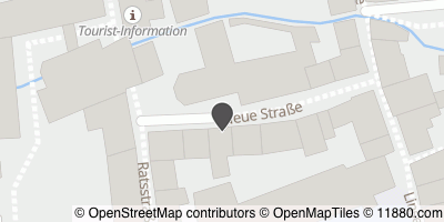 Auf Stadtplan Mühlhausen, Thüringen anzeigen