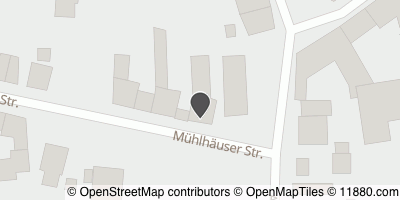 Auf Stadtplan Mühlhausen, Thüringen anzeigen