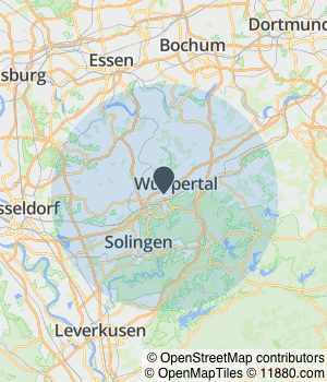 Kartendarstellung des Servicegebiets von Scolino Nachhilfe & Schülerbetreuung, Marco Capra
