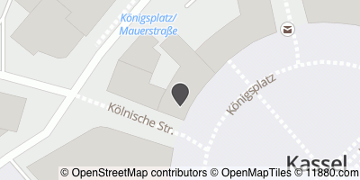 Auf Stadtplan Kassel, Hessen anzeigen
