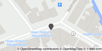 Auf Stadtplan Hagen, Westfalen anzeigen