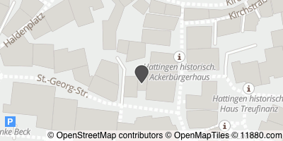 Auf Stadtplan Hattingen, Ruhr anzeigen