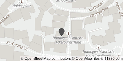 Auf Stadtplan Hattingen, Ruhr anzeigen