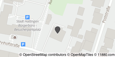 Auf Stadtplan Hattingen, Ruhr anzeigen