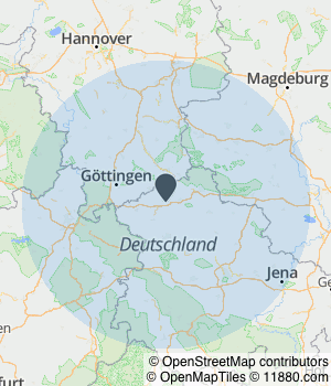 Servicegebiet von La Ambiente Gebäudedienste Kartendarstellung des Servicegebiets von La Ambiente Gebäudedienste