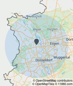 Servicegebiet von TASK-FORCE SolarEnergy GmbH Kartendarstellung des Servicegebiets von TASK-FORCE SolarEnergy GmbH