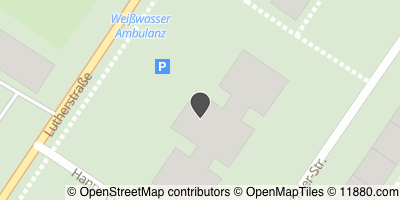 Auf Stadtplan Weißwasser, Oberlausitz anzeigen