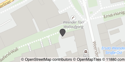 Auf Stadtplan Göttingen, Niedersachsen anzeigen