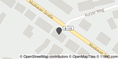 Auf Stadtplan Döbern, Niederlausitz anzeigen