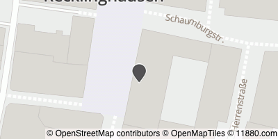 Auf Stadtplan Recklinghausen, Westfalen anzeigen