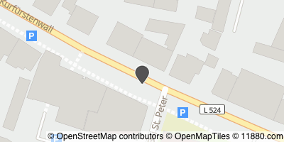 Auf Stadtplan Recklinghausen, Westfalen anzeigen