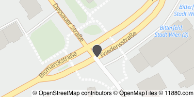 Auf Stadtplan Bitterfeld-Wolfen anzeigen