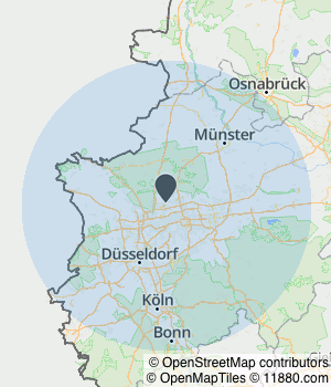 Kartendarstellung des Servicegebiets von Concept Compact Verwaltungs UG (haftungsbeschränkt)
